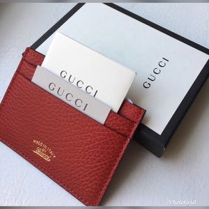 Gucci card holder